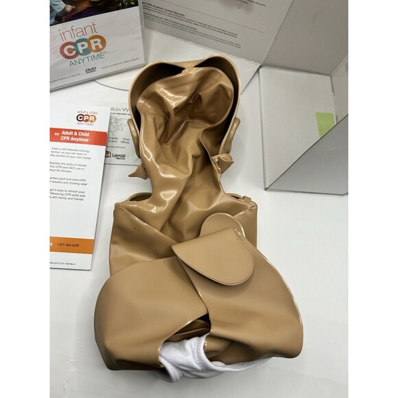 American Heart Association Infant CPR Anytime Kit Inflatable Manikin Latex free - Picture 9 of 15